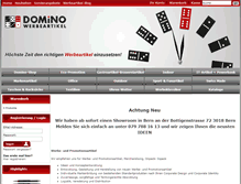 Tablet Screenshot of domino-werbeartikel.ch